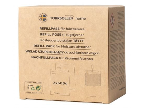 TORRBOLLEN Home Original náplň 2 x 600 g