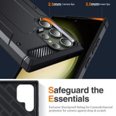 Techsuit Puzdro Hybrid Armor Kickstand pre Samsung Galaxy S24 Ultra - Čierna KP31037