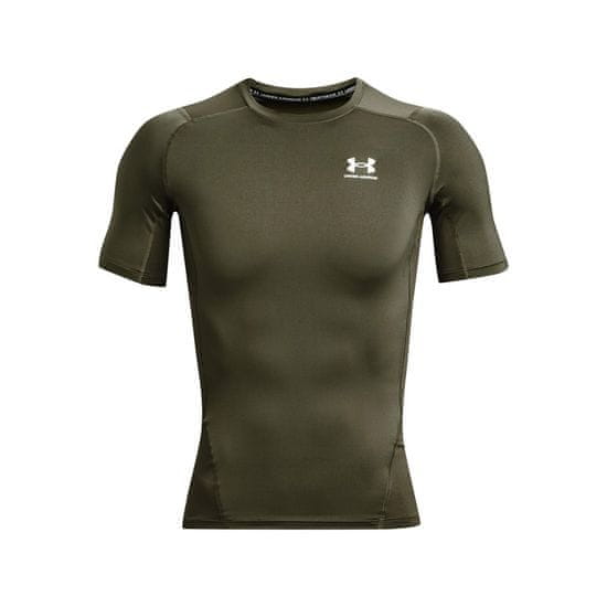 Under Armour Tričko výcvik zelená Ua Hg Armour Comp Ss