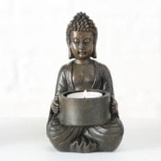 ModernHome Sada 3 držiakov na čajové sviečky Budha
