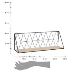 ModernHome Drôtená nástenná polica