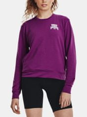 Under Armour Mikina UA Rival Terry Graphic Crew-PPL XS