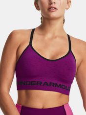 Under Armour Podprsenka UA Seamless Low Long Htr Bra-PPL S