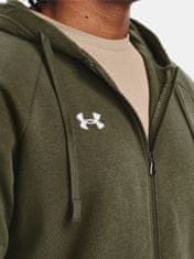 Under Armour Mikina UA Rival Fleece FZ Hoodie-GRN S