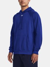 Under Armour Mikina UA Rival Fleece Hoodie-BLU XXL