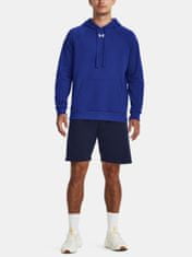 Under Armour Mikina UA Rival Fleece Hoodie-BLU XXL