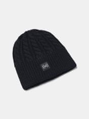 Under Armour Čiapka Halftime Cable Knit Beanie-BLK UNI