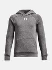 Under Armour Mikina UA Rival Fleece Hoodie-GRY XS