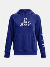 Under Armour Mikina UA Rival Fleece Graphic Hdy-BLU XS