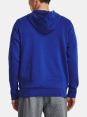 Under Armour Mikina UA Essential Fleece FZ Hood-BLU S