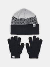 Under Armour Čiapka Girl's Beanie & Glove Combo-BLK UNI