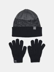 Under Armour Čiapka B's Beanie & Glove Combo-BLK UNI