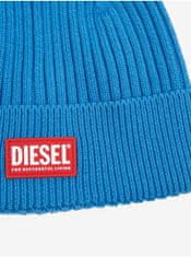 Diesel Modrá unisex vlnená čiapka Diesel UNI