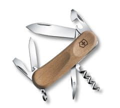 Victorinox 2.3801.63B1 EvoWood 10 multifunkčný nôž 85 mm, orechové drevo, 11 funkcií, blister