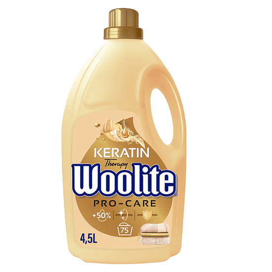 Woolite Keratín Therapy Pro-Care na všetky druhy bielizne 4,5 l / 75 pracích dávok