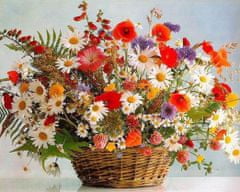 Gaira® Malovanie podľa čísel Kôš kvetov M99931