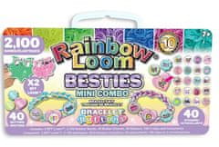 Rainbow Loom Besties Mini Combo - výrobky a náramky z gumičiek