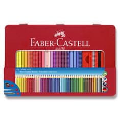 Faber - Castell Pastelky Triangular Grip 2001 - plechová krabička 48 ks