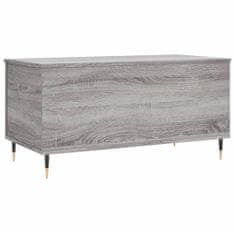 Vidaxl Konferenčný stolík sivý sonoma 90x44,5x45 spracované drevo