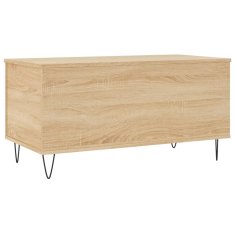 Vidaxl Konferenčný stolík dub sonoma 90x44,5x45 cm spracované drevo