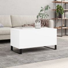 Petromila vidaXL Konferenčný stolík biely 90x44,5x45 cm spracované drevo