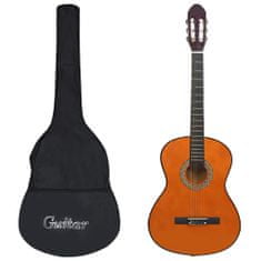 Vidaxl Klasická gitara pre začiatočníkov s taškou 4/4 39"