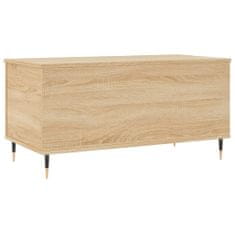 Vidaxl Konferenčný stolík dub sonoma 90x44,5x45 cm spracované drevo