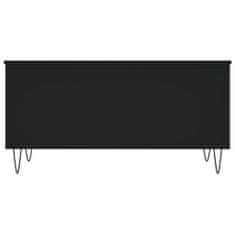 Petromila vidaXL Konferenčný stolík čierny 90x44,5x45 cm spracované drevo