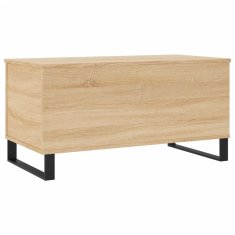 Vidaxl Konferenčný stolík dub sonoma 90x44,5x45 cm spracované drevo