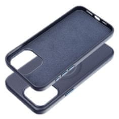 ROAR Obal / kryt na Apple iPhone 15 Pro Max modré - Roar Leather Mag