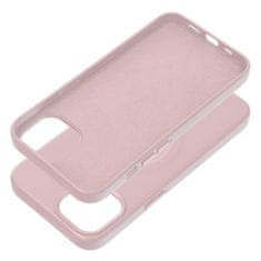 ROAR Obal / kryt na Apple iPhone 15 Pro ružový - Roar Leather Mag