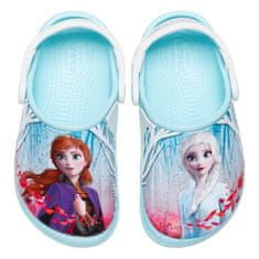 Crocs Dreváky belasá 34 EU Fl Ol Disney Frozen 2 Clog