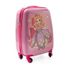 Rogal Ružový kufor pre deti "Princess" - veľ. M