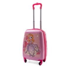 Rogal Ružový kufor pre deti "Princess" - veľ. M