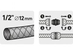 Extol Premium Spojka na hadicu, 1/2", MOSADZ