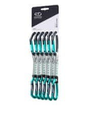 Climbing technology Expreska Climbing Technology Lime set 12 cm NYLON - pack of 6 anthracite/blue marine