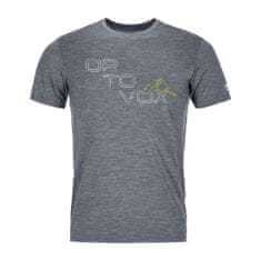 Ortovox 185 Merino Tangram Logo TS Grey Blend