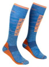 Ortovox Ponožky Ortovox Ski Compression Long Socks safety blue
