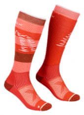 Ortovox Ponožky Ortovox Free Ride Long Socks W clay orange