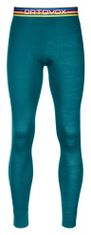 Ortovox Funkčné spodky Ortovox 185 Rock'N'Wool Long Pants pacific green