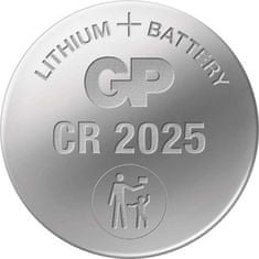 GP lítiová batéria 3V CR2025 1ks blister
