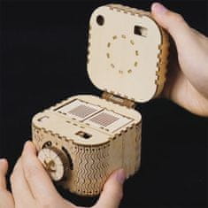 Robotime Robotime 3D drevené mechanické puzzle Trezor 158 ks