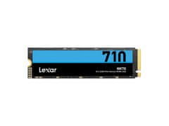 LEXAR NM710 SSD disk, 500 GB, M.2 2280, PCI-e 4.0 x4 NVMe (LNM710X500G-RNNNG) - zánovné