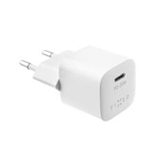 FIXED Nabíjačka sieťová s USB-C výstupom a podporou PD, 30W, biela