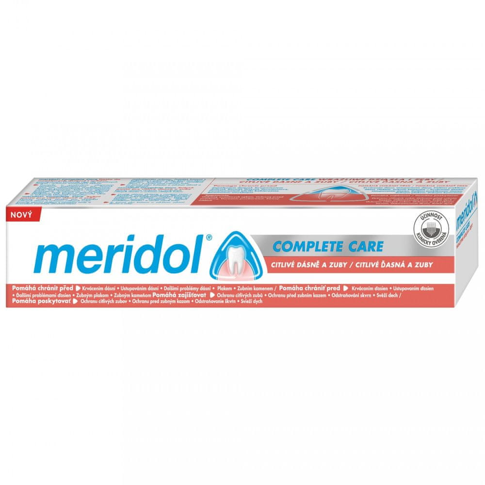 Meridol Zubná pasta Complete Care citlivé ďasná a zuby 75 ml