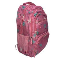Bábätkám Školský batoh pre dievčatá ružový