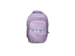 Bábätkám Školská taška HAPPY fialová