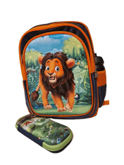 Bábätkám Školská taška s 3D motívom Lev