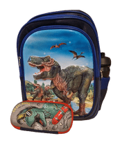 Bábätkám Školská taška s 3D motívom Dinosaurus