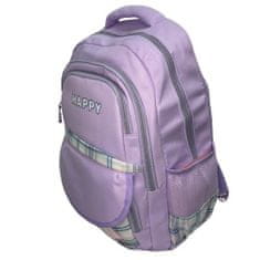 Bábätkám Školská taška HAPPY fialová
